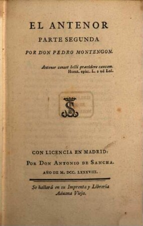 El Antenor, 2