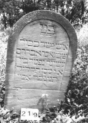 Grabstein 219