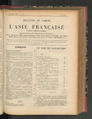 Nr. 27. Juin 1903.