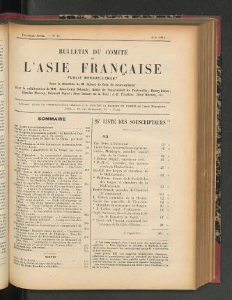 Nr. 27. Juin 1903.