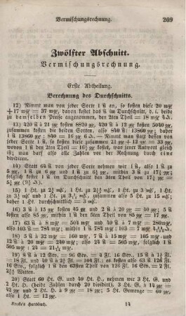 Zwölfter - Fünfzehnter Abschnitt.