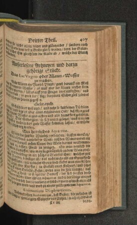 Außerlesene Artzneyen und darzu gehörige Stücke. [u. a.]