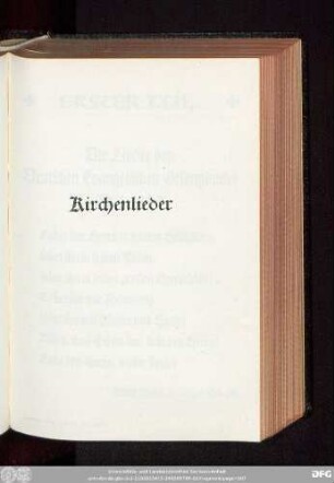 Kirchenlieder.