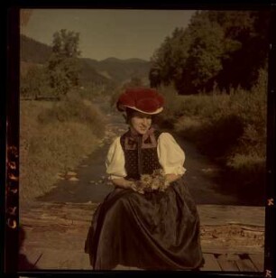 Frau in Schwarzwälder Tracht
