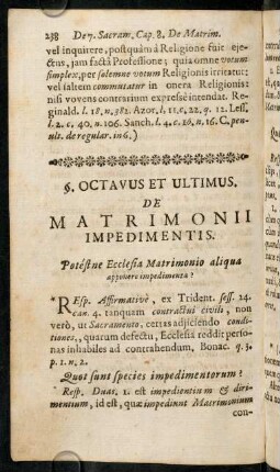 238-248, Potéstne Ecclesia Matrimonio aliqua... - Cognatio.