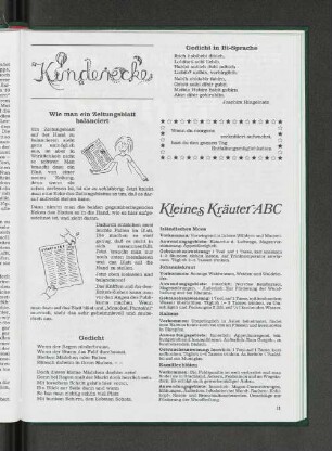 Kleines Kräuter-ABC