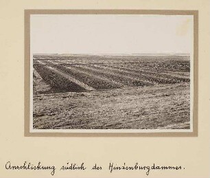 Westküste Landgewinnung - Anschlickung Hindenburgdamm