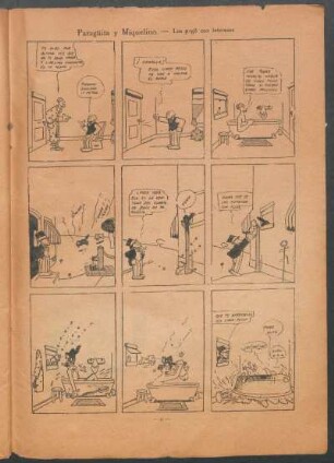 Paragüita y Miquelino. - [Cómic] : Los pagó con intereses