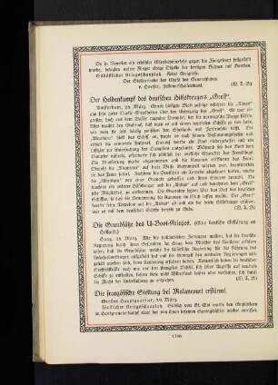 Die Grundsätze des U=Boot=Krieges.