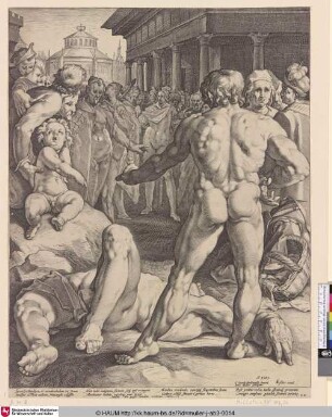 [Der Kampf zwischen Ulysses und Irus; The fight between Ulysses and Irus]