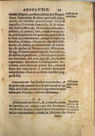 Compendivm Privilegiorvm, Et Gratiarvm Societatis Iesv