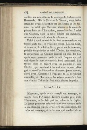 Chant IV