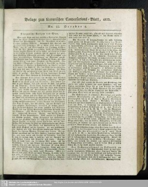 Beilage zum literarischen Conversations-Blatt, 1822. No. 25. October 1.