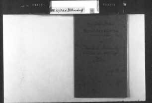 Sendung des Freiherrn von Blittersdorf nach Brüssel