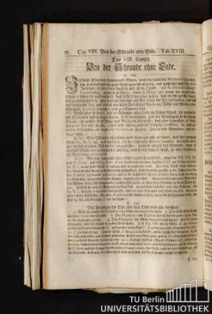 Das VIII. Capitel. Von der Schraube ohne Ende.