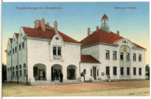 Königsbrück. Truppenübungsplatz - Wache und Postamt