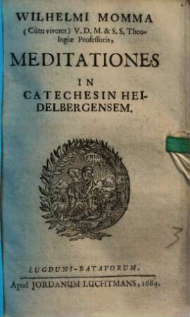 Meditationes in catechesin Heidelbergensem