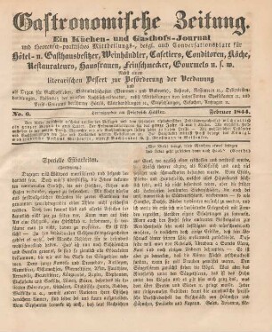 No. 6 (Februar 1844)