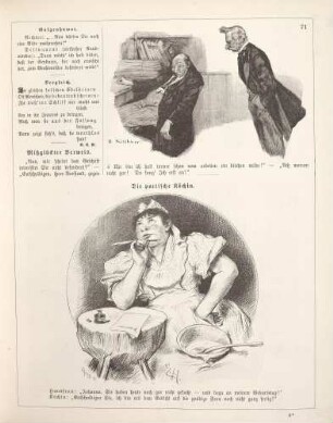 "Mißglückter Beweis" "Die poetische Köchin"
