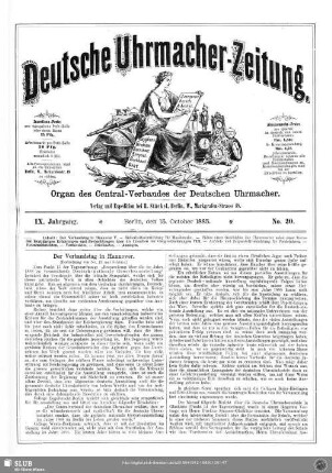 Der Verbandstag in Hannover (Fortsetzung von No.19 und Schluss)