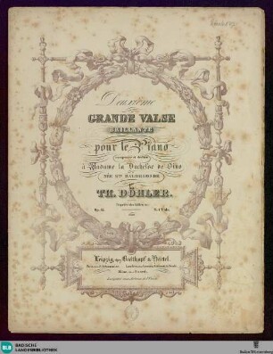 Deuxième Valse brillante pour le Piano : Op. 47