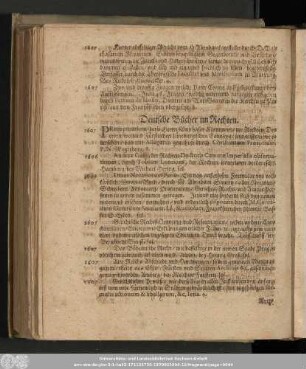Deutsche Bücher im Rechten.
