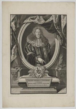 Bildnis des Iohannes Fridericus Löffelholtz à Colberg