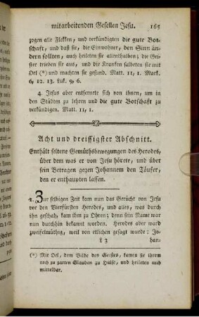 Acht und dreissigster Abschnitt. - Vier und vierzigster Abschnitt.