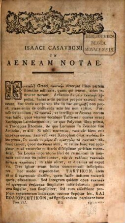 Polybiu Tu Lykorta Historiōn Ta Sōzomena, [3,2]