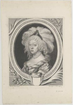 Bildnis der Augusta Marie von Baden-Durlach