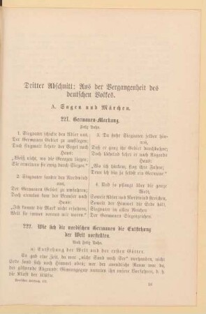 A. Sagen und Märchen