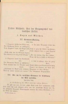 A. Sagen und Märchen