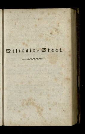 Militair-Staat
