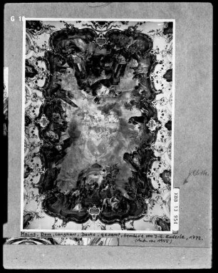 Taufe und Verherrlichung des heiligen Augustinus