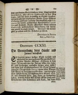 Decretum CCXXI. - Decretum CCXXX.