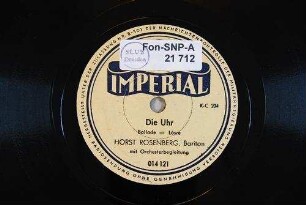 Die Uhr : Ballade / Löwe