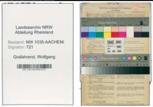 Entnazifizierung Wolfgang Grafahrend , geb. 30.01.1914 (Markscheider)