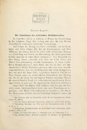 Der geldrische Erbfolgestreit 1537-1543
