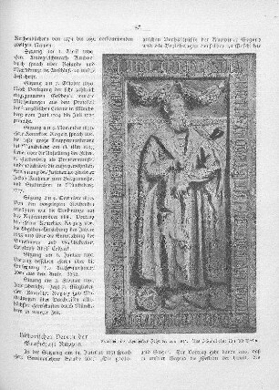 Grabstein des Apothekers Zehender von 1515