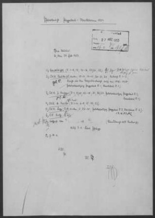 Pappelau-Markbronn mit Beiningen und Ringingen: Pfarrbericht 1951