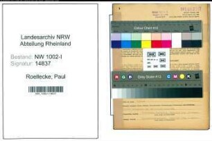 Entnazifizierung Paul Roellecke, geb. 03.07.1907 (Kaufm.Angest.)