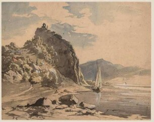 Der Schreckenstein bei Aussig