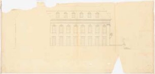 Dienstwohnung des Reichsaußenministers Joachim von Ribbentrop, Berlin-Mitte Umbau: Fassadenansicht