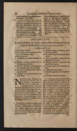 Decisio CVI.