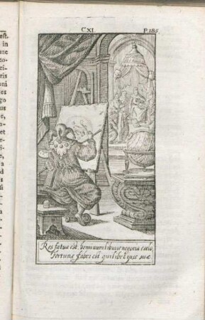 Res fatua est, hominum librare negocia coelo, Fortunæ faber est quilibet ipse suæ.