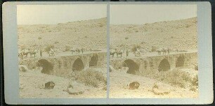 Roman Bridge over the Hasbany. [Römische Brücke über den Hasbani]