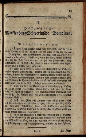 II. Herzoglich-MecklenburgSchwerinsche Domainen