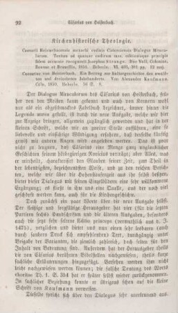 92-115 Kirchenhistorische Theologie