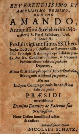 Casus iuridicus ad Cap. I. et Cap. Conquestus, VIII. de usuris