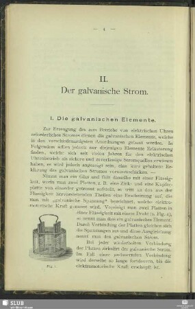 II. Der galvanische Strom